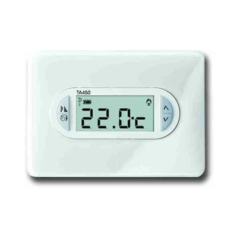 Came Bpt Thermostat Mural Num Rique Blanc Ta