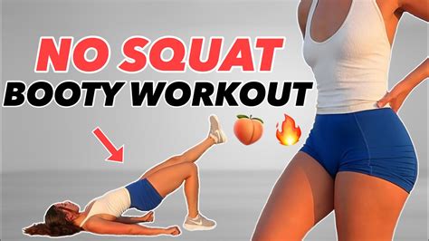 No Squat Booty Workout 🍑🔥 Target Your Glutes Knee Friendly No