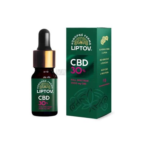 Konopn Farma Liptov Konopn Olej Cbd Ml Valachshop Sk