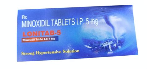 Lonitab Minoxidil Tablets Mg At Rs Stripe In Mumbai Id