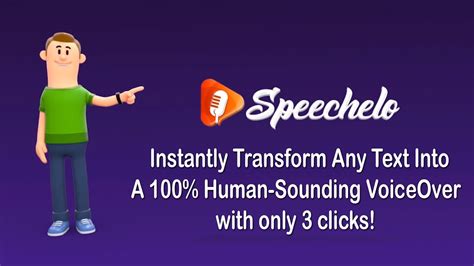 Speechelo Instantly Transform Any Text Into A 100 Human Sounding