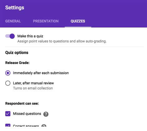 Switch On LEARNING!: Google Forms and the Quiz Feature