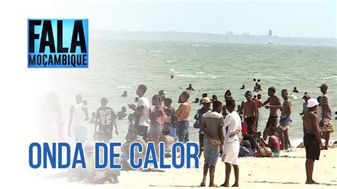 Cidade De Maputo Enchentes Na Praia Temperatura Perto Dos Graus