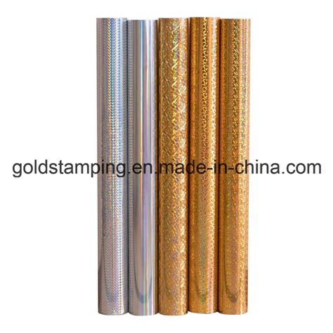 Hot Stamping Foil For PVC China Holographic Hot Stamping Foil And Heat Transfer Foil