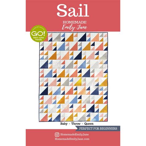 Cirrus Quilt Pattern Digital Download Homemade Emily Jane