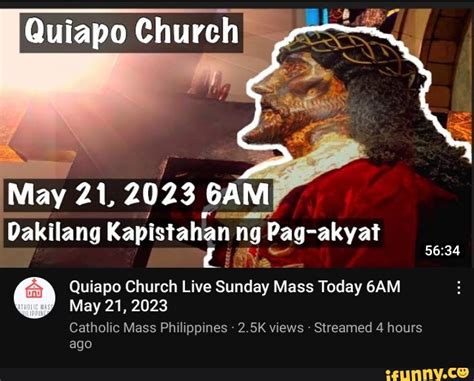 Quiapo Church May Dakilang Kapistahan Ng Pag Akyat Quiapo