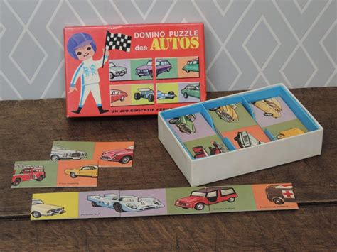 Domino Puzzle Des Autos Fernand Nathan Grenier D Enfance