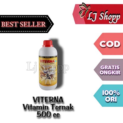 Jual Viterna Nasa Vitamin Ternak Cc Shopee Indonesia