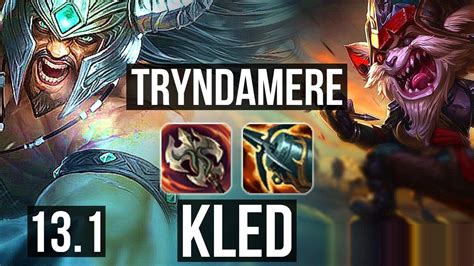 TRYNDA Vs KLED TOP 6 0 2 Dominating EUW Diamond 13 1 YouTube