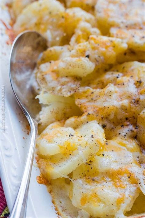 Easy Potatoes Au Gratin With Gruyere Recipe Home And Plate