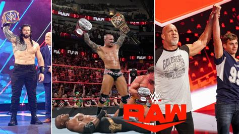 Wwe Monday Night Raw 13th September 2021 Highlights Goldberg Spear