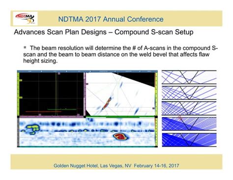 Advances In Phased Array Weld Inspection Scan Plan Designspdf