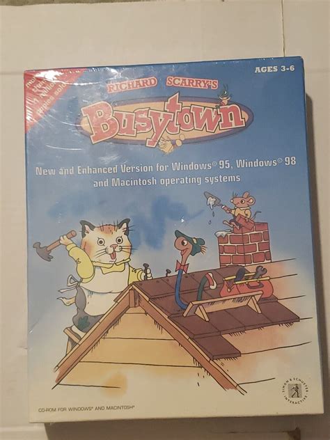 Richard Scarrys Busytown 2000 By Richard Scarry 1999 Cd Rom For