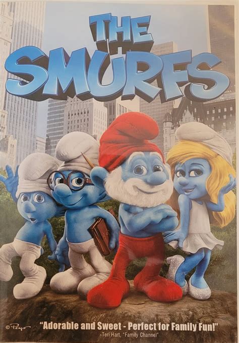 The Smurfs DVD 2011 - Etsy