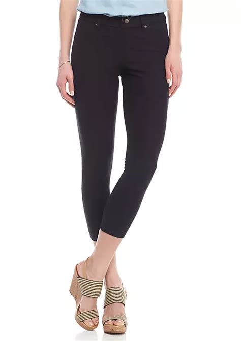 Hue® Essential Denim Capri Leggings Belk