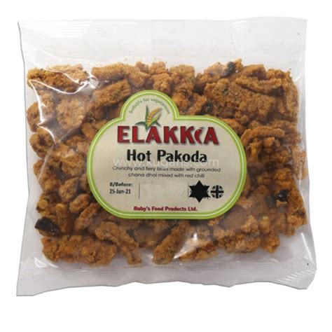 Elakkia Hot Pakoda 160g E Dukan Ltd