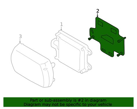 Genuine Bmw Cruise Control Distance Sensor Bracket