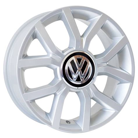 Jogo De Rodas VW UP Aro 14x6 0 4x100 R50 Prata