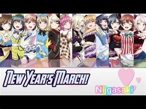 Love Live Canción New Year s March Rom Eng Esp YouTube