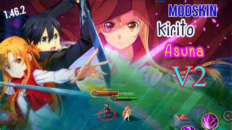 Rov Mod Skin Kirito Asuna v2 มอดสกน ครโตะ อาสนะ 2 Full patch 1 46