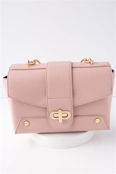 Cute Blush Pink Purse Crossbody Purse Pink Bag