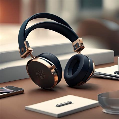 Premium AI Image | Wireless headphones custom design