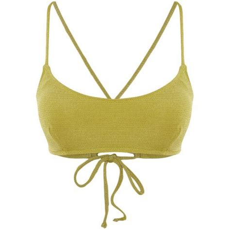 Trendyol Bikini Top Green Plain EPonuda