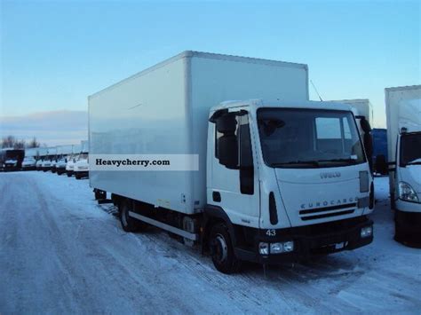 Iveco EUROCARGO 75 E 14 CASE LADEBORDWAND 2008 Box Truck Photo And Specs