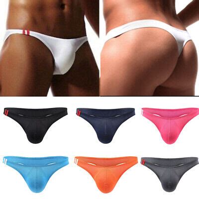 Sexy Herren M Nner Thong Tanga G String Slips Mini Bikini Unterhosen