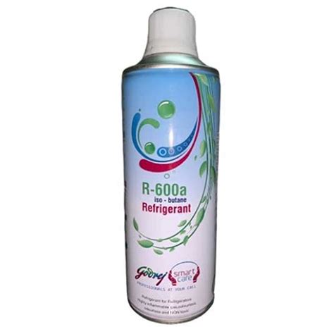 Iso Butane Godrej R A Refrigerant Gas Packaging Type Can At