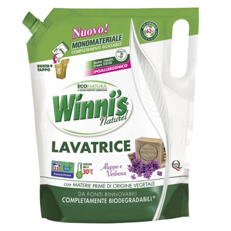 Detersivo Liquido Concentrato Lavatrice Aleppo Verbena Winni S