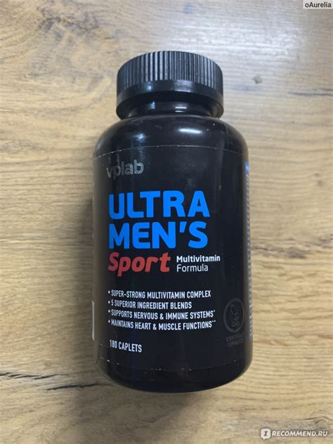 Витамины VРlab Ultra Men's Sport Multivitamin Formula - «Витамины VРlab ...
