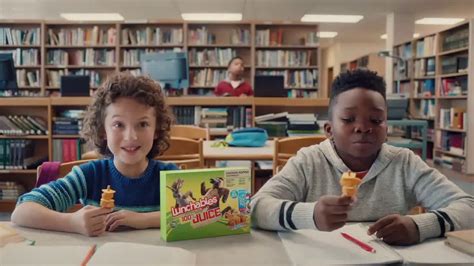 Lunchables The Platypus From The Library Ad Commercial On Tv