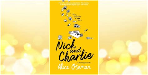 Review Nick And Charlie By Alice Oseman On The Bookpage