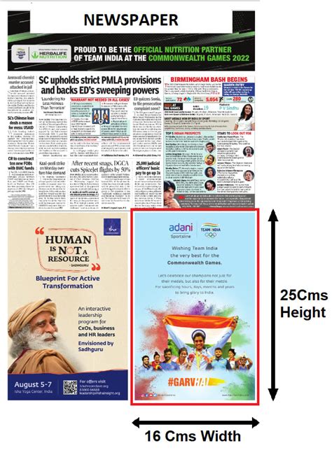 Times Of India Delhi Times English Newspaper Advertising Rates Book Ads In Times Of India