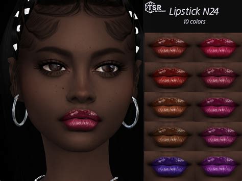 The Sims Resource Lipstick N24