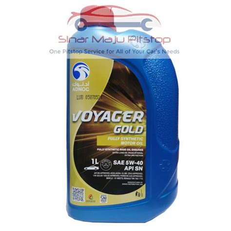 Jual Pelumas Oli Arab Asli Halal Adnoc Voyager Gold W Sn Fully