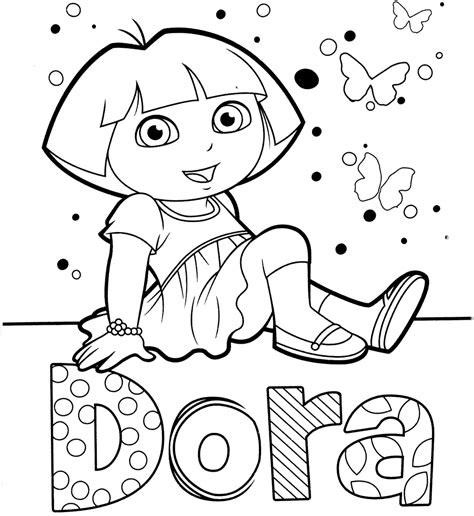 30 Desenhos para colorir de Dora Aventureira Dicas Práticas