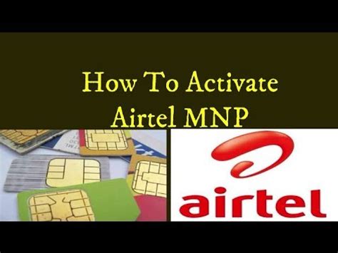 How To Activate Airtel MNP PORT SIM YouTube