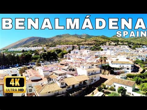 4K BENALMADENA Pueblo Spain Beautiful White Village August 2023