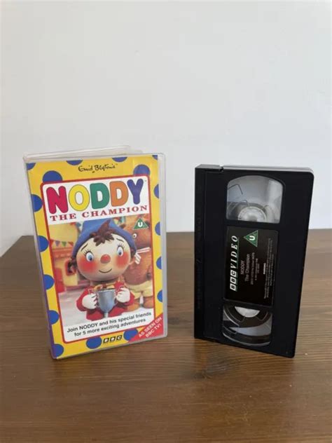 NODDY - THE Champion (VHS, 1996) Video Tape BBC Children’s Kids £19.99 ...