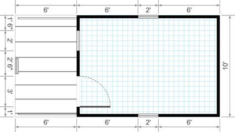 10x20 Lofted Barn Cabin ShedsForSale