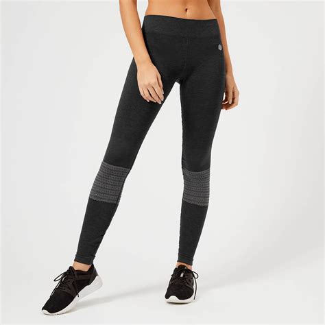 Asics Running Women S Seamless Tights Performance Black Heather