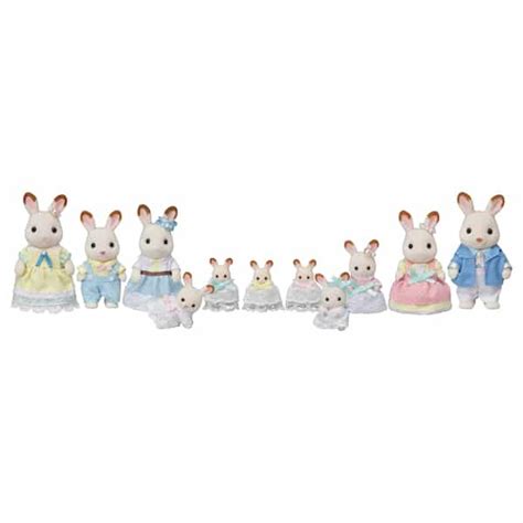 Sylvanian Families Coffret C L Bration Famille Lapin Chocolat