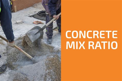 How To Mix Concrete Ratio For Foundation at Kenny Estepp blog