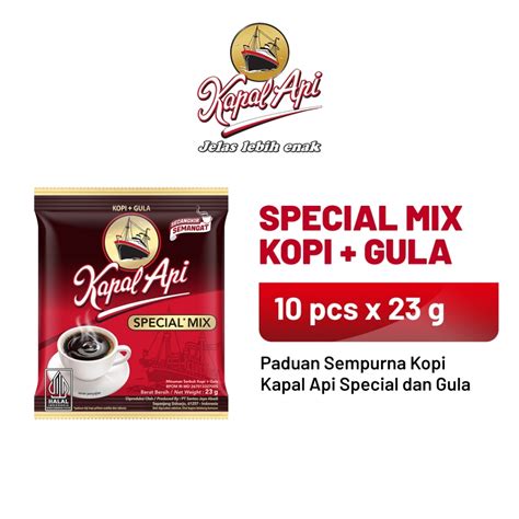 Jual Renteng Kopi Kapal Api Special Mix Isi Sachet G Shopee