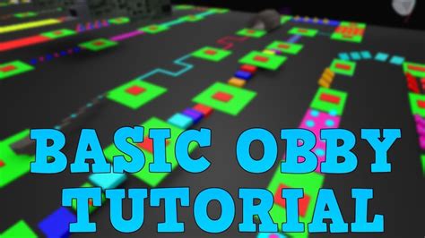 How To Make A Basic Obby Youtube