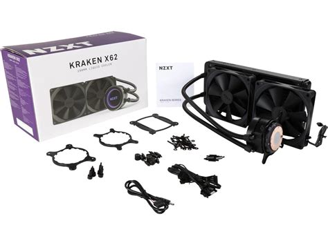 Nzxt Kraken X62 280mm All In One Rgb Cpu Liquid Cooler Cam Powered Infinity Mirror Design