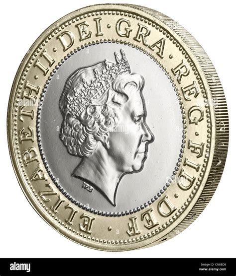 £2 two pound coin heads obverse side on Stock Photo - Alamy