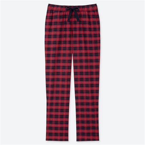 Women Stretch Flannel Pants Uniqlo Us